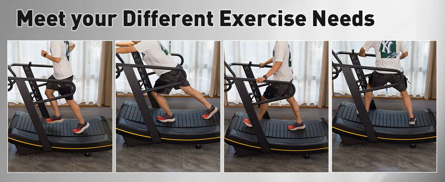 Curved treadmill Air Runner