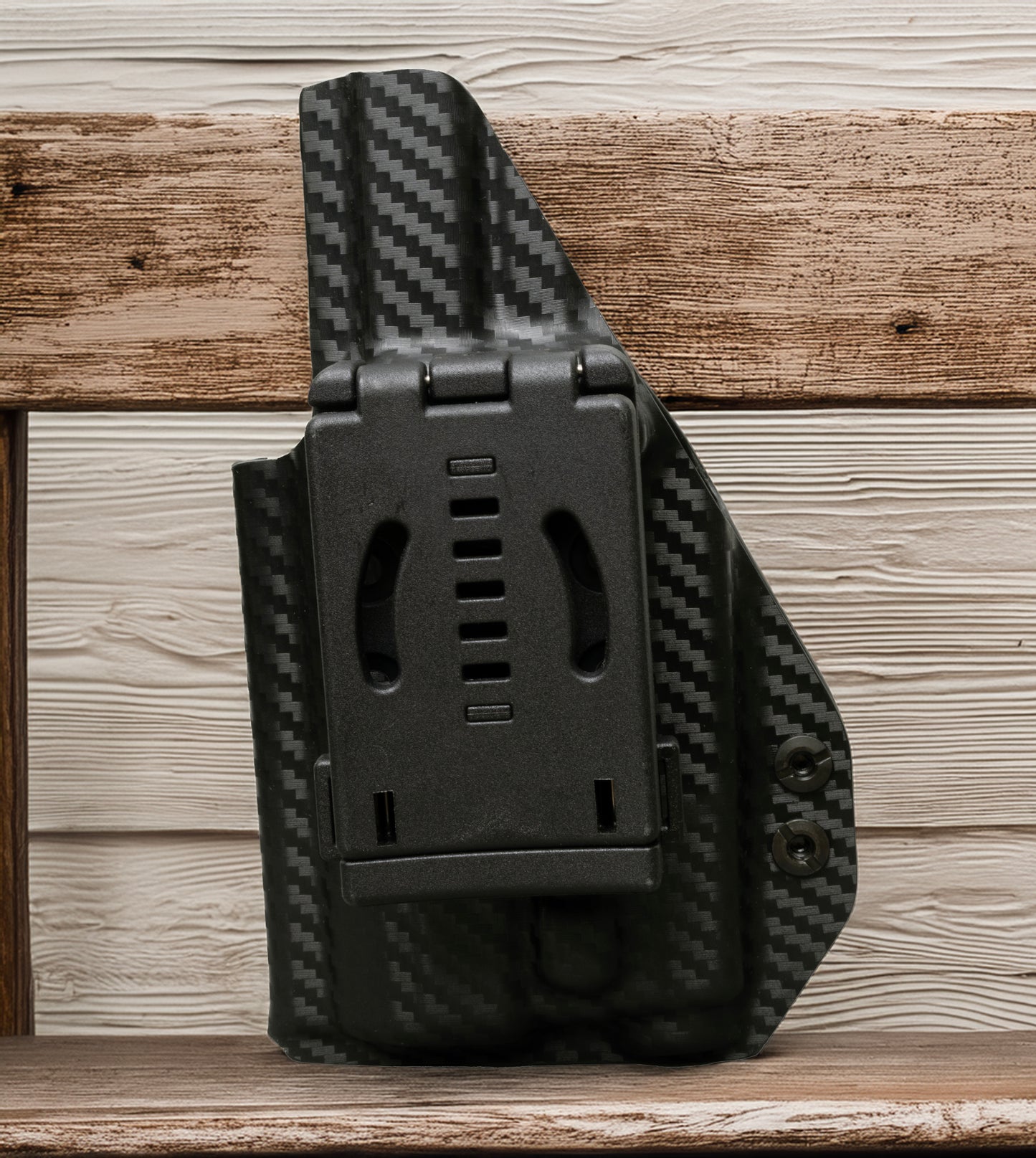 Kydex OWB Holster for CZ P-07 with Olight Baldr Mini torch