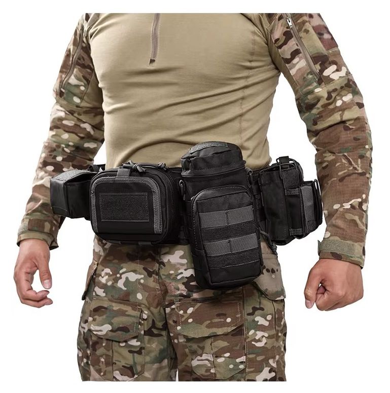 Multi-Functional 6-Piece Tactical Waist Belt