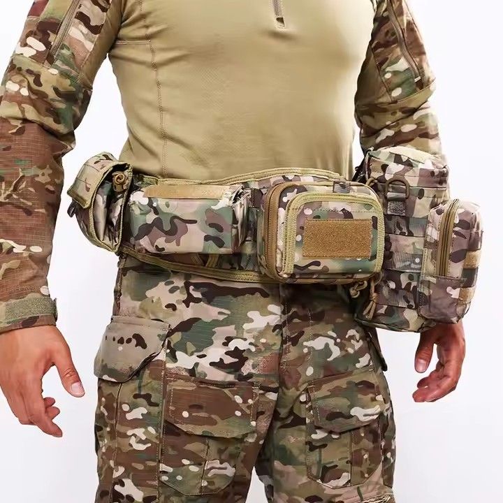 Multi-Functional 6-Piece Tactical Waist Belt