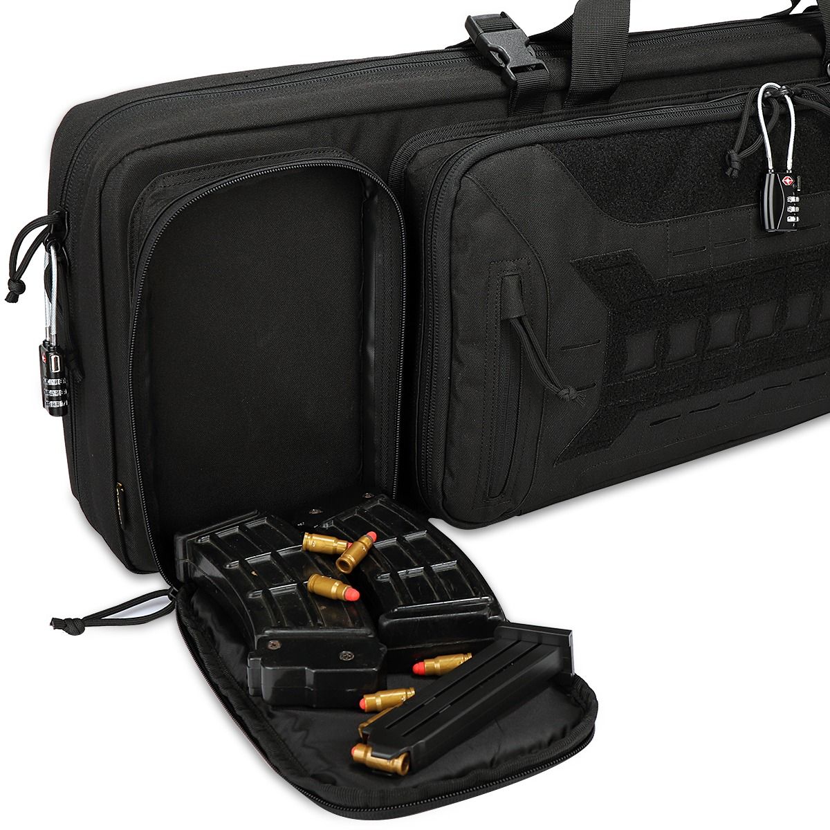 Double Rifle Shotgun Bag 1.08m - Balck