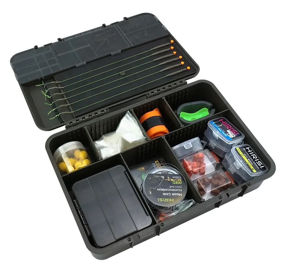 Carp Specimen Fishing Tackle Box Combo Set
