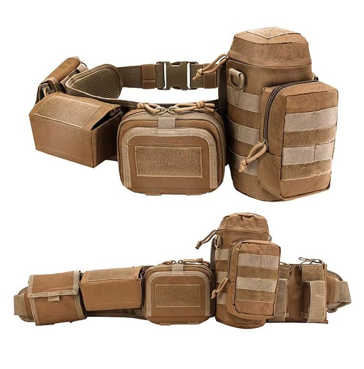 Multi-Functional 6-Piece Tactical Waist Belt