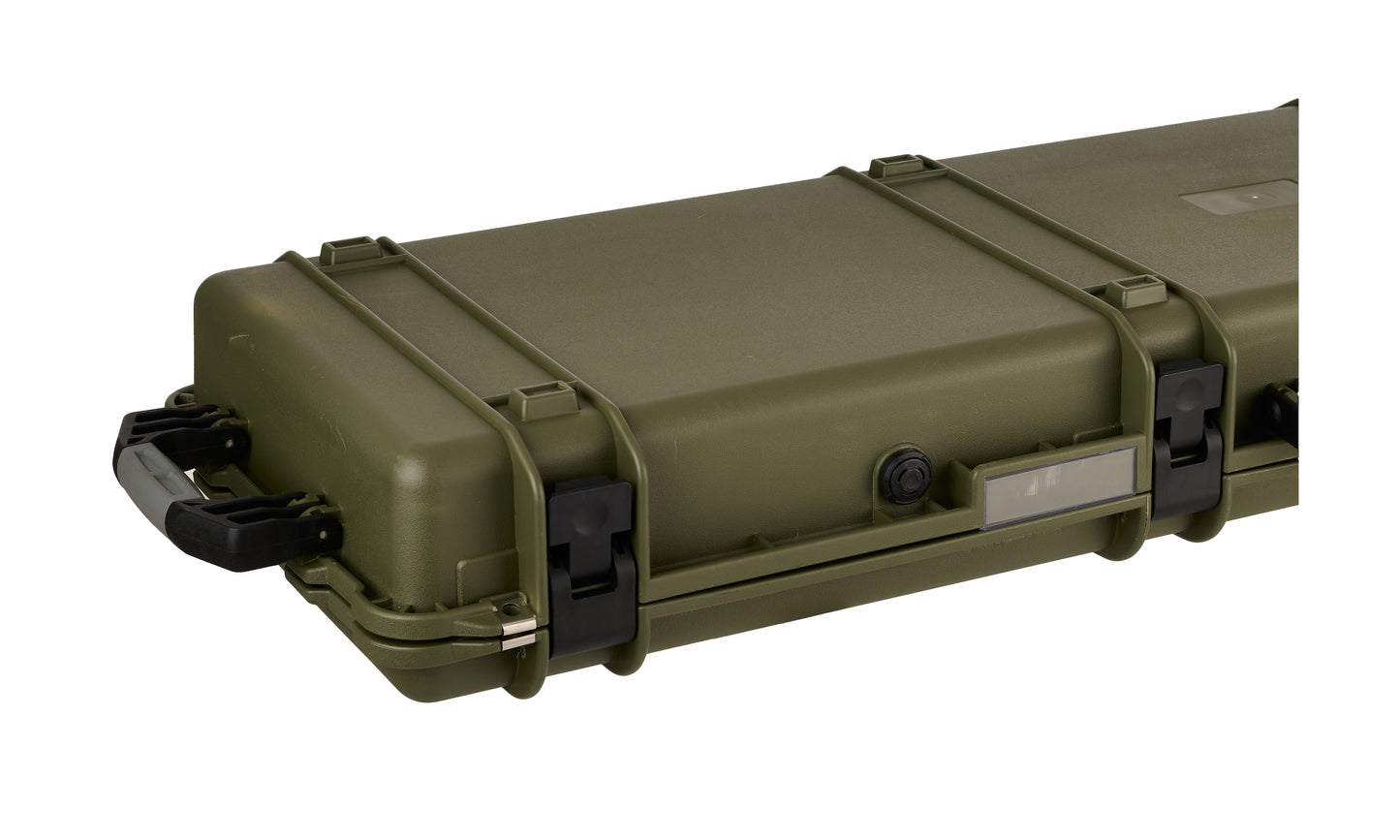 1.29m Tactical Rifle Hard Case with Wheels & Carry Handle