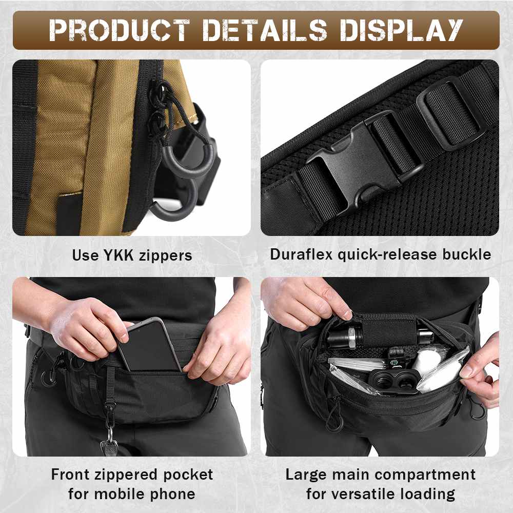 Sling Bag with Quick-Draw Strap