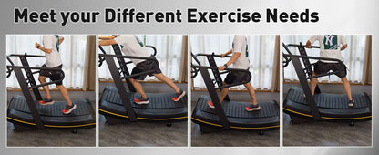 Curved treadmill Air Runner