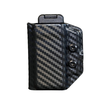 Kydex Single Magazine Pouch – Double Stack 9mm / .40 – OWB Belt Clip
