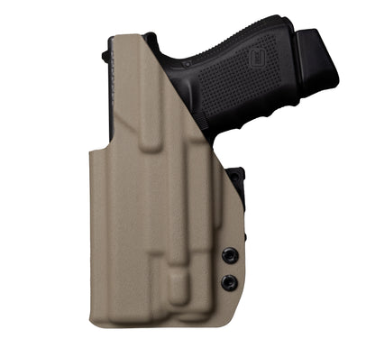 IWB Kydex Holster for Glock 19 with Trustfire GM23 Torch