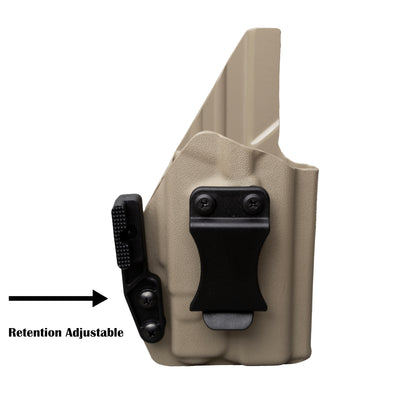 IWB Kydex Holster for Glock 19 with Trustfire GM23 Torch