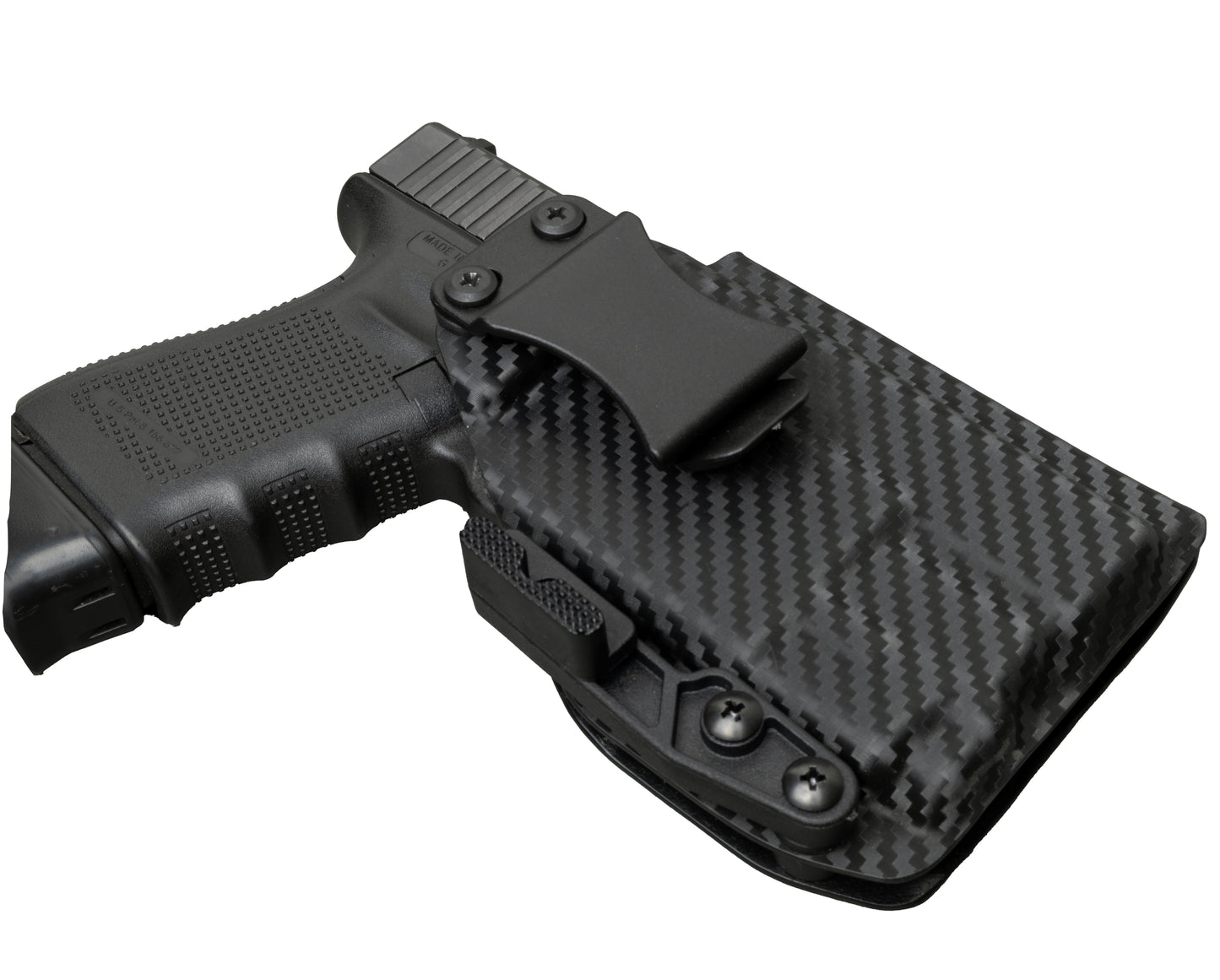 IWB Kydex Holster for Glock 19 with Trustfire GM23 Torch