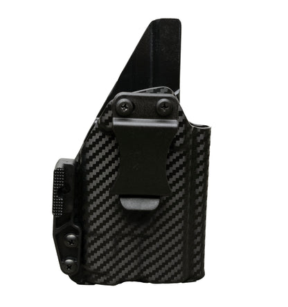 IWB Kydex Holster for Glock 19 with Trustfire GM23 Torch