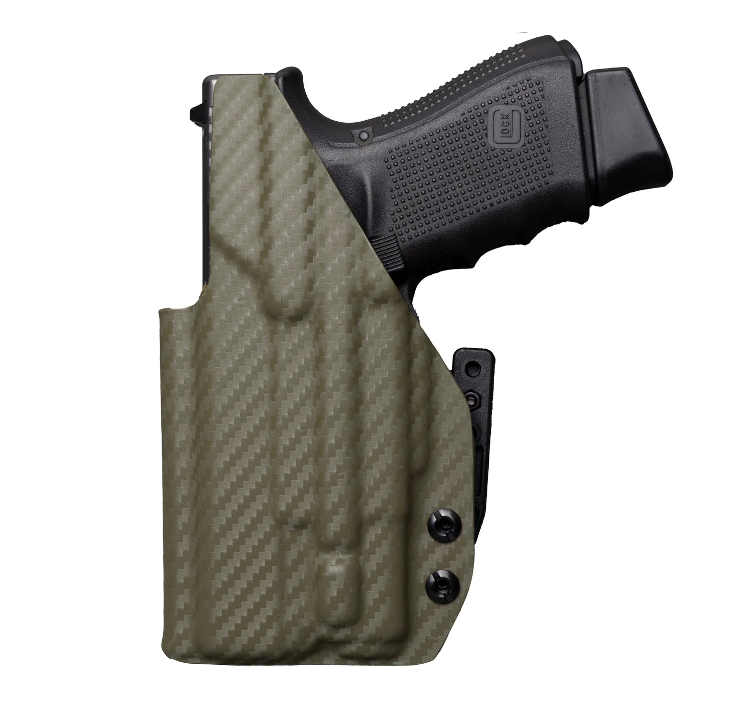 IWB Kydex Holster for Glock 19 with Trustfire GM23 Torch