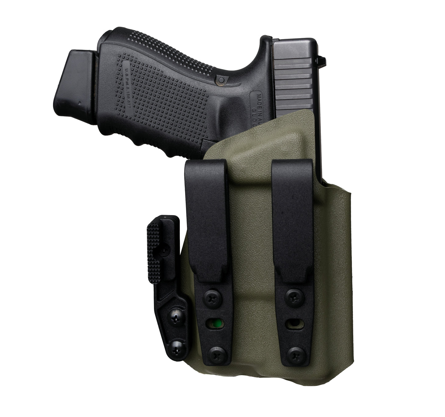 IWB Glock 19 + OLIGHT Baldr S torch