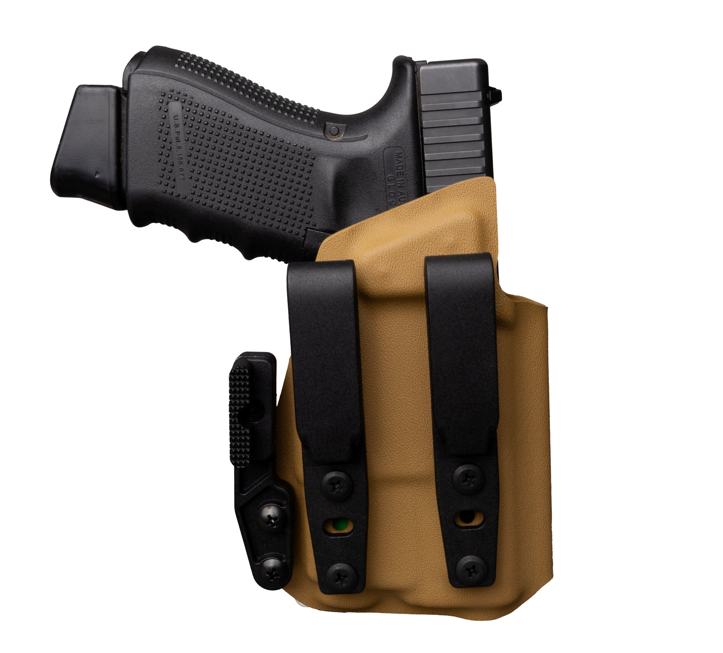 IWB Glock 19 + OLIGHT Baldr S torch