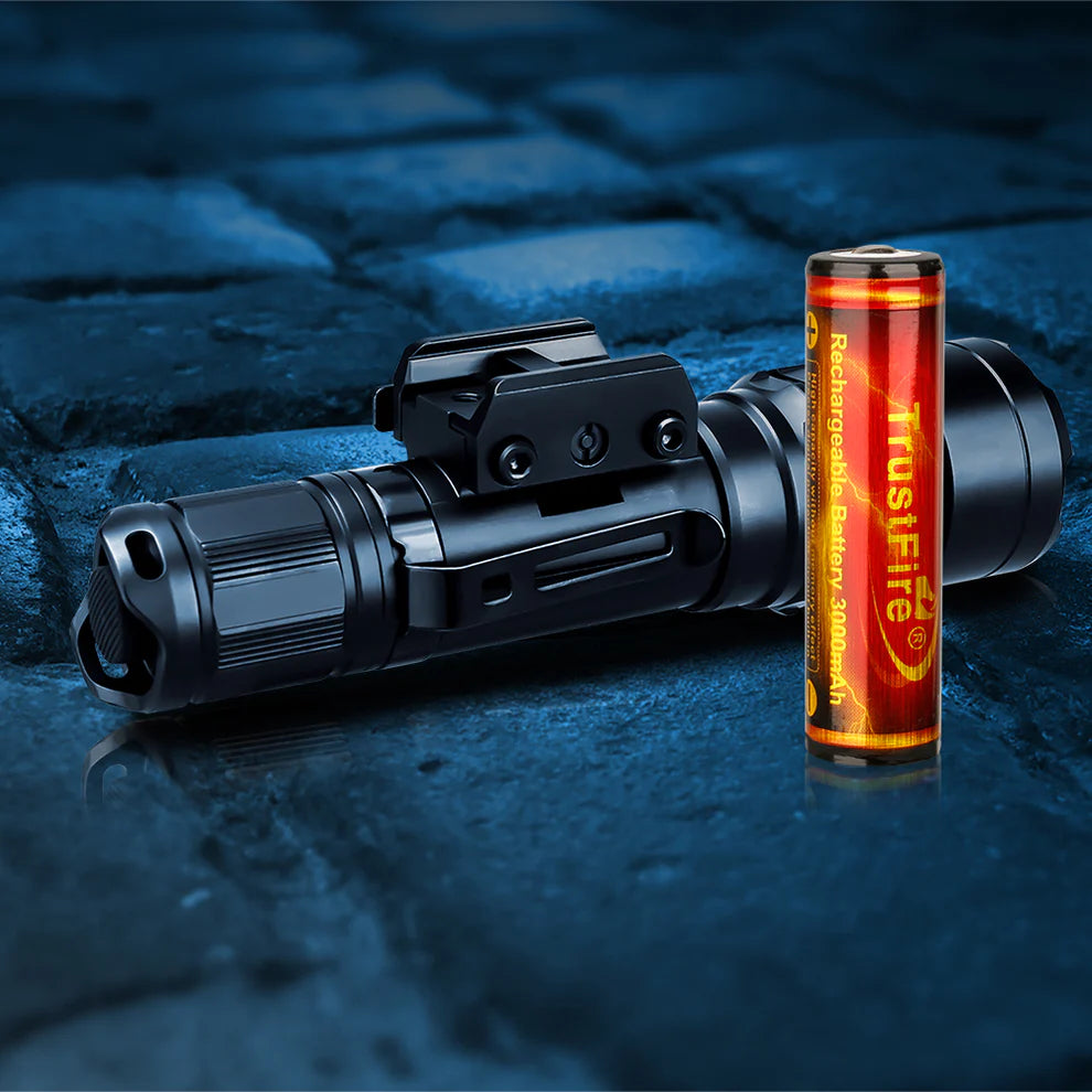 TrustFire R8 Tactical Rail‑Mount Light – 1800 Lumen