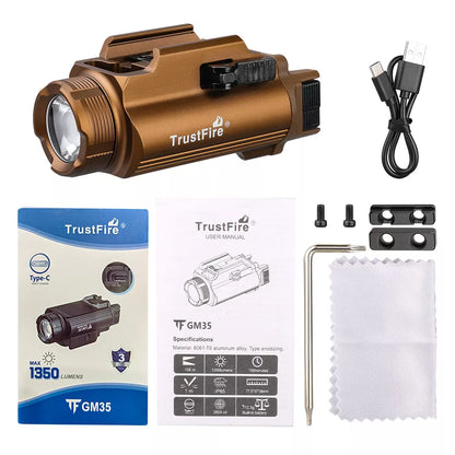 TrustFire GM35 Tactical Weapon Light – 1350 Lumen