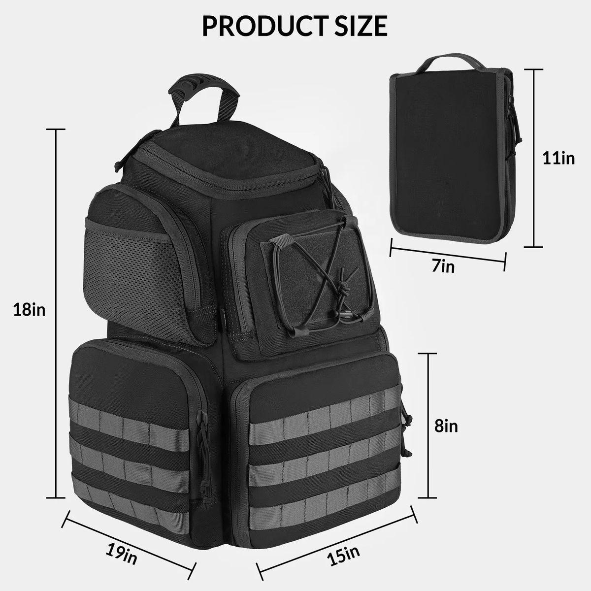 Tactical Range Bag Backpack
