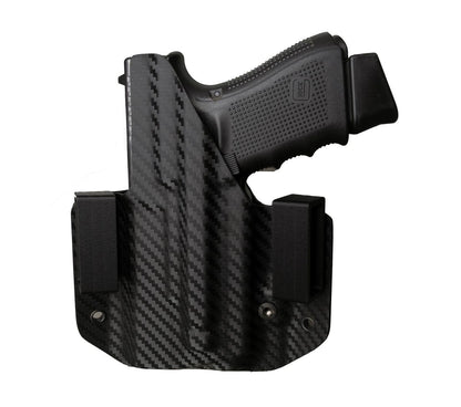 Glock 19 with Baldr S flashlight OWB