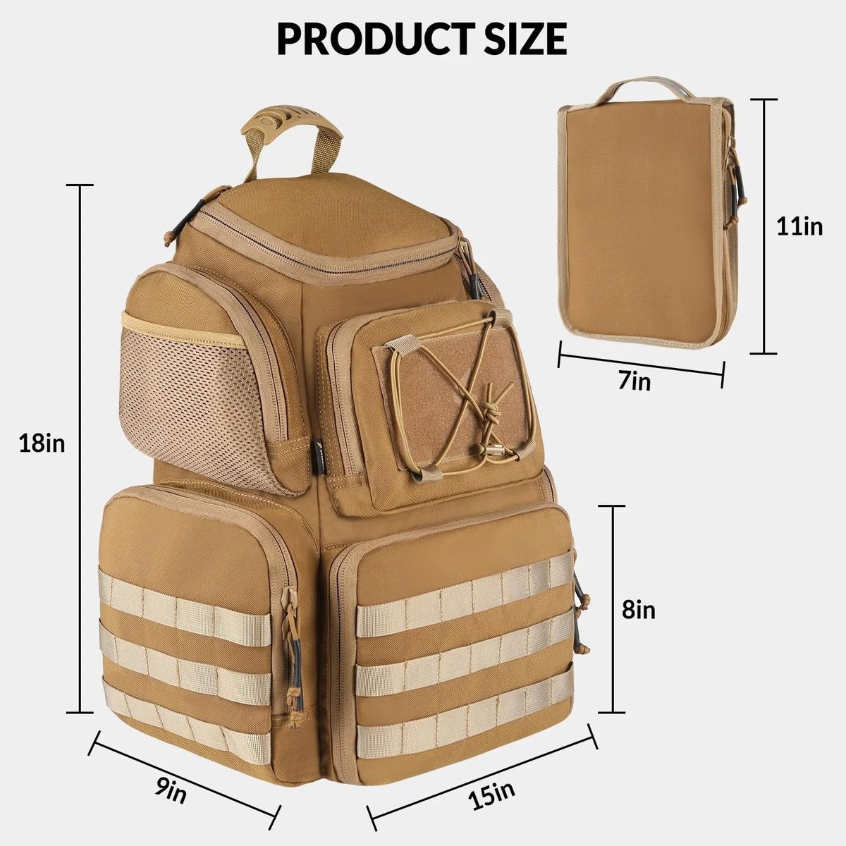 Tactical Range Bag Backpack