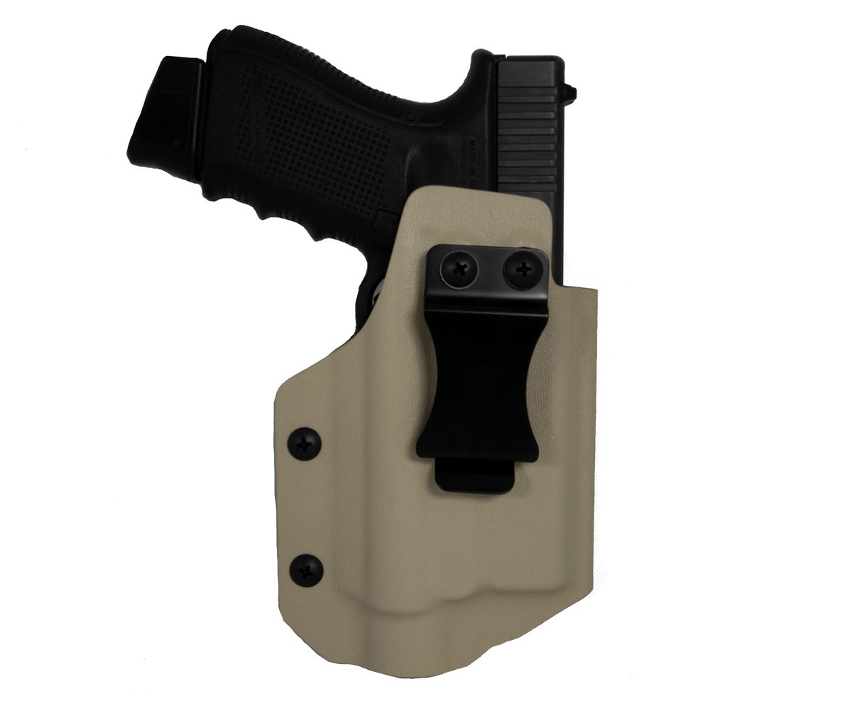 Kydex IWB Gun Holster for Glock 19 Olight