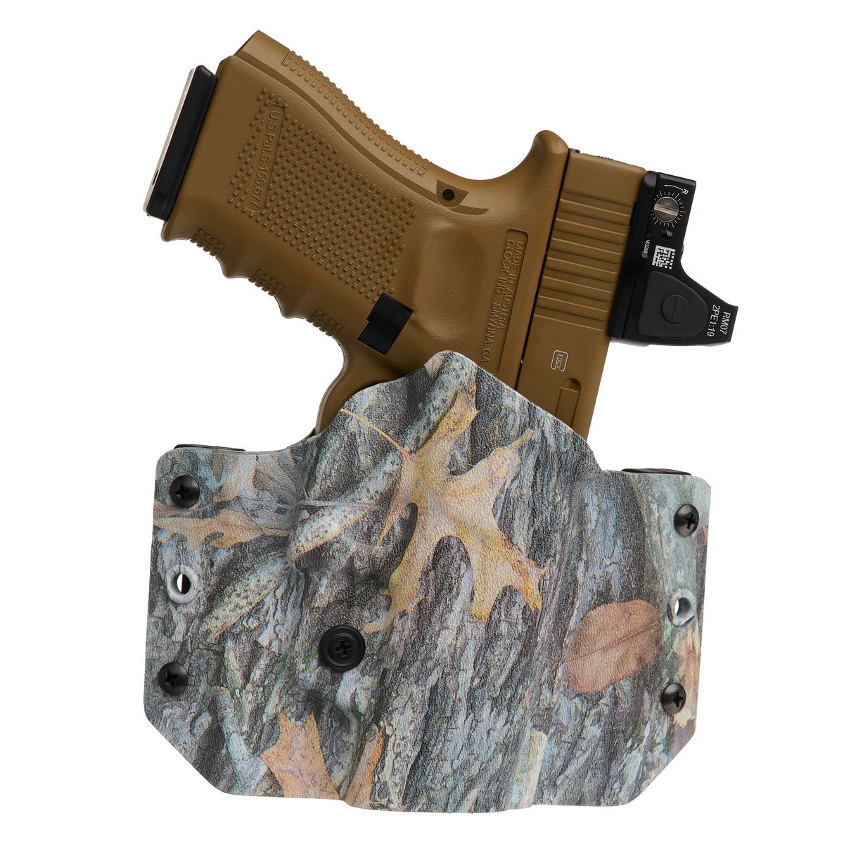 Kydex Camo Gun Holster