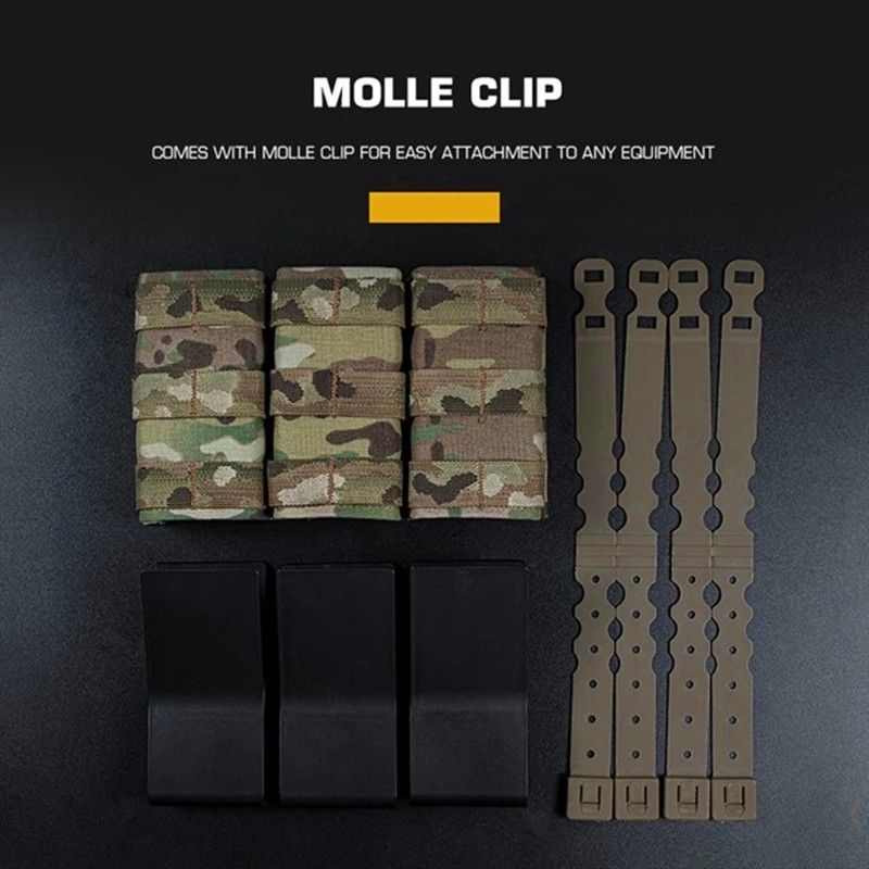Fast Molle Tripple Mag Pouch 5.56