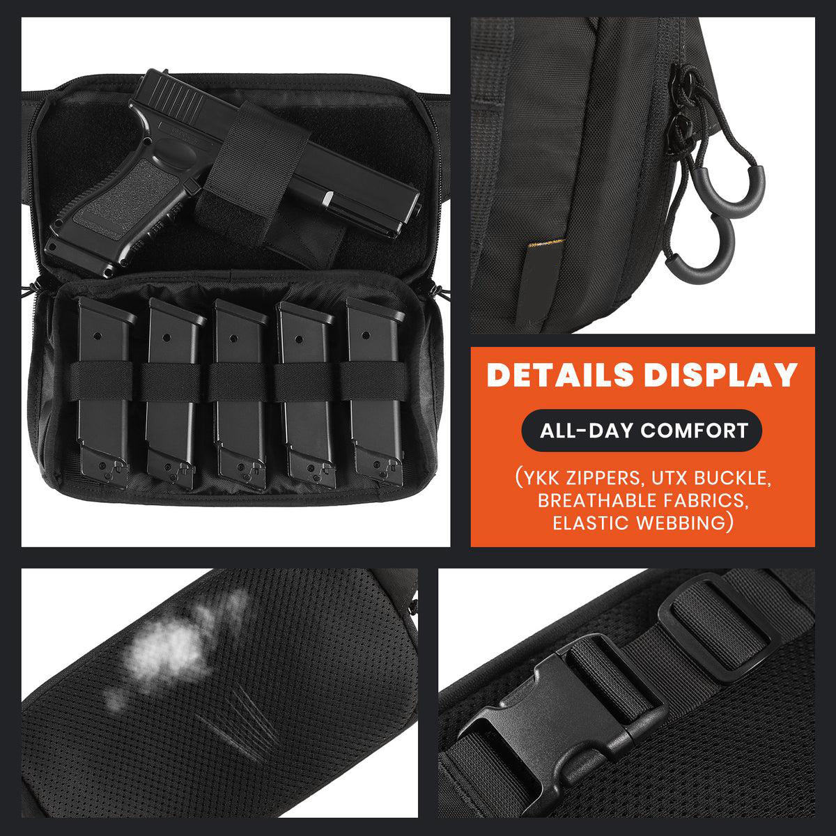 Sling Bag with Quick-Draw Strap